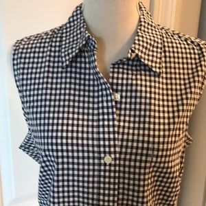 Evan-Picone sleeveless blouse.